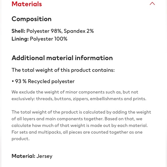 H&M || Cream jersey wrap dress - Picture 9 of 9